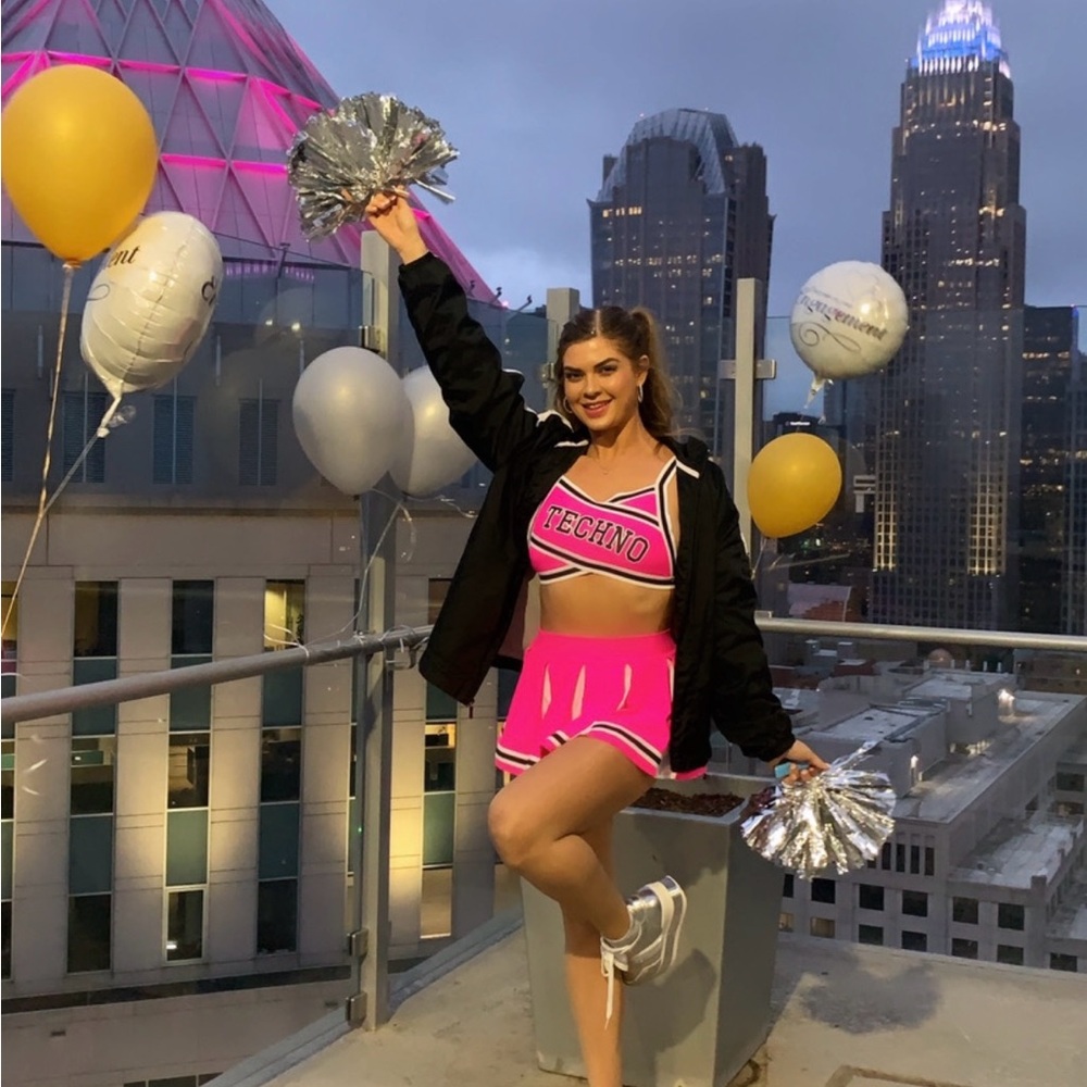 Techno Cheerleading costume